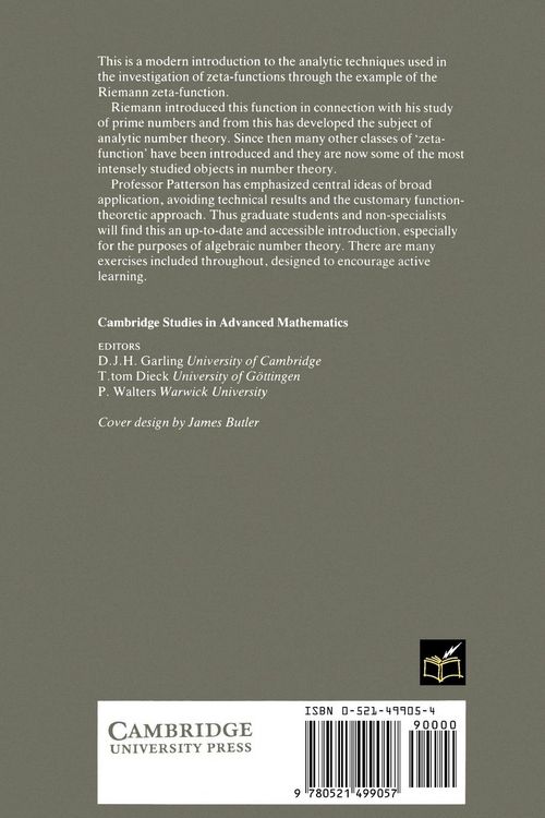 Produktbild: Intro Theo Riemann Zeta Function