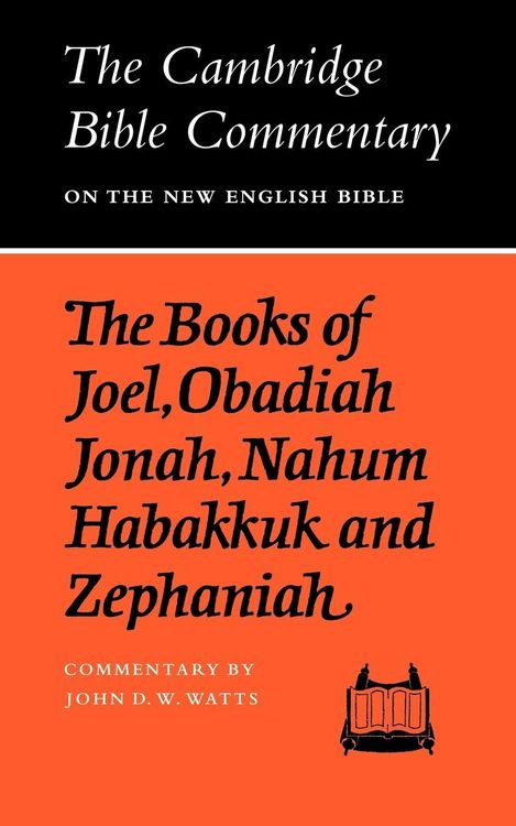 Produktbild: The Books of Joel, Obadiah, Jonah, Nahum, Habakkuk and Zephaniah