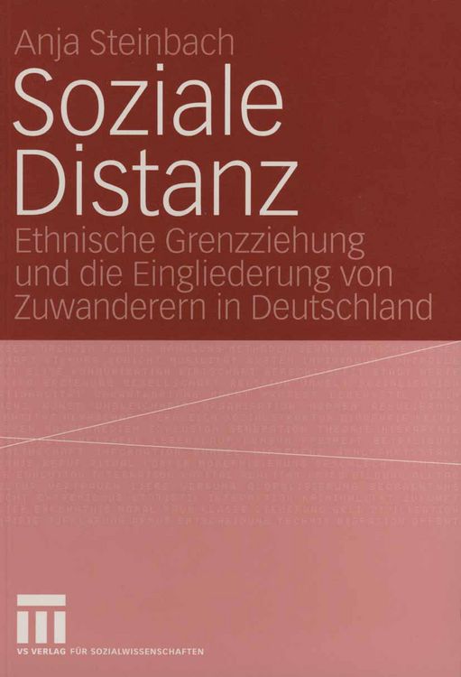 Produktbild: Soziale Distanz