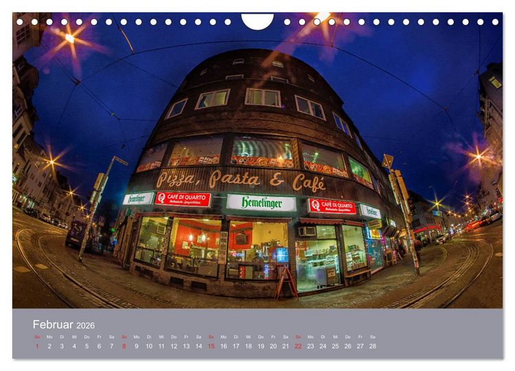 Produktbild: Nachts in Bremen (Wandkalender 2026 DIN A4 quer), CALVENDO Monatskalender