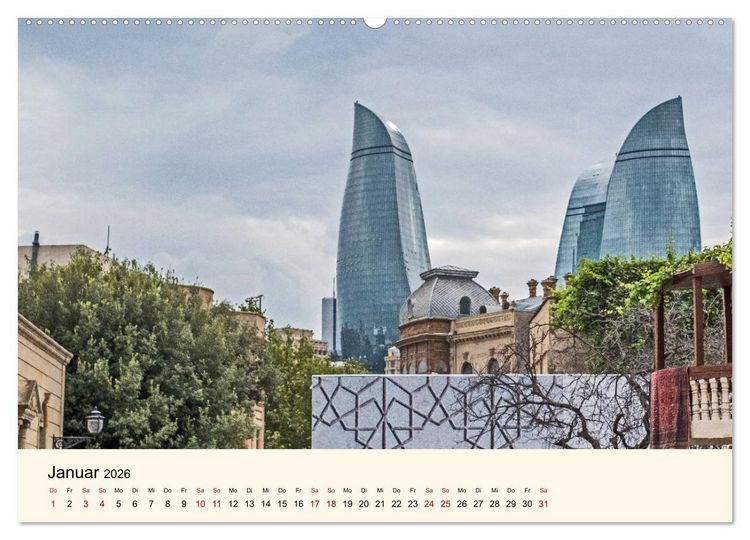 Produktbild: Der Kaukasus - Entdeckungen zwischen Asien und Europa (Wandkalender 2026 DIN A2 quer), CALVENDO Monatskalender