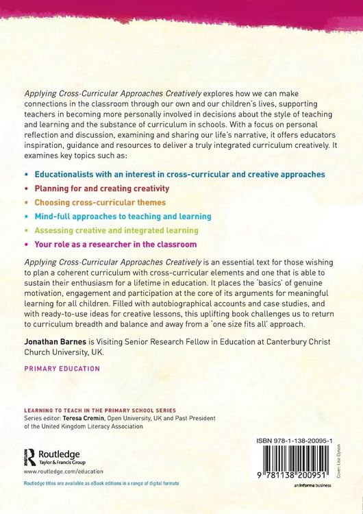 Produktbild: Applying Cross-Curricular Approaches Creatively