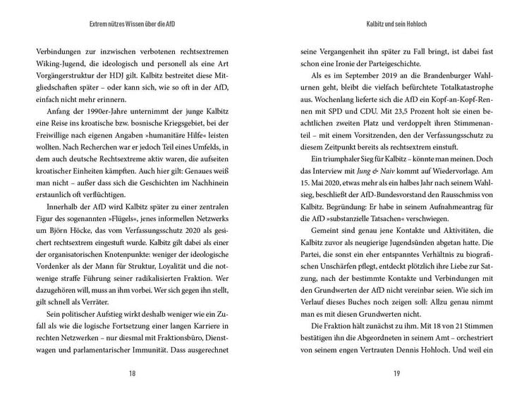 Produktbild: Extrem n&uuml;tzes Wissen &uuml;ber die AfD