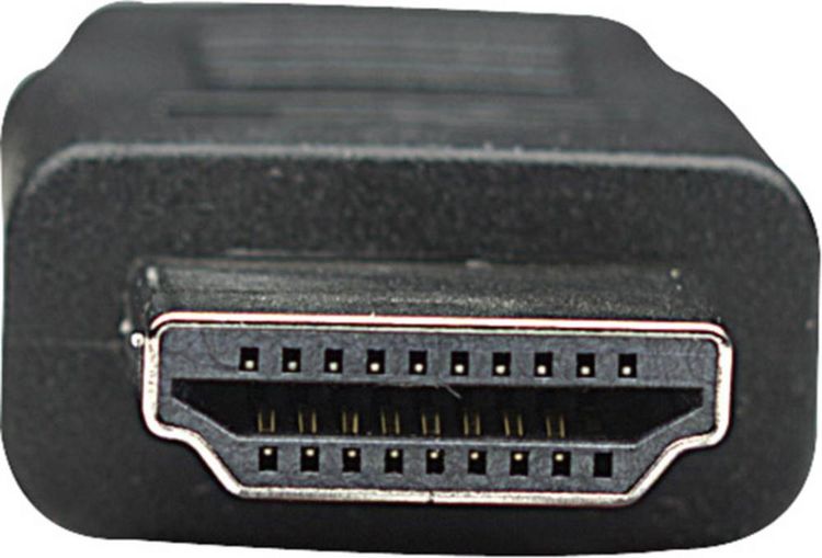 Produktbild: Manhattan HDMI Anschlusskabel HDMI-A Stecker, HDMI-A Stecker 7.50 m Schwarz 353274 4K UHD HDMI-Kabel