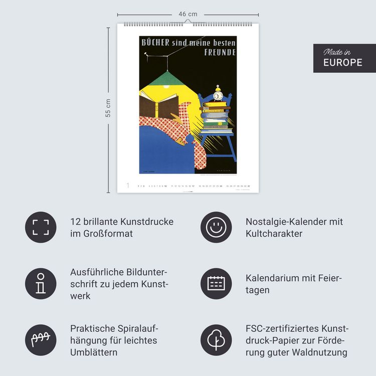 Produktbild: DDR-Plakate Edition Kalender 2027
