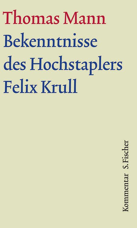 Produktbild: Bekenntnisse des Hochstaplers Felix Krull