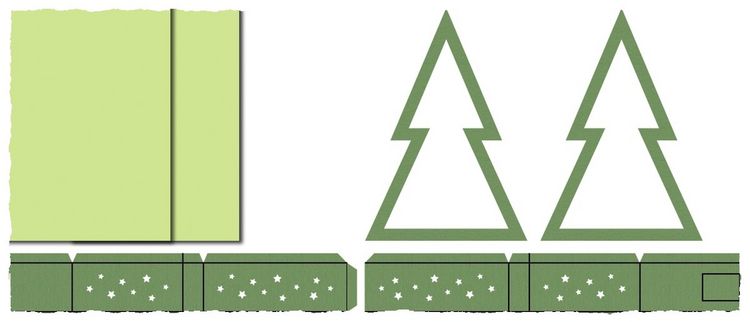 Produktbild: URSUS Dekorationsartikel Bastelset O Tannenbaum