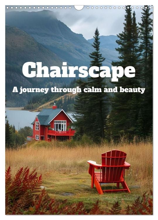 Produktbild: Chairscape (Wall Calendar 2026 DIN A3 portrait), CALVENDO 12 Month Wall Calendar