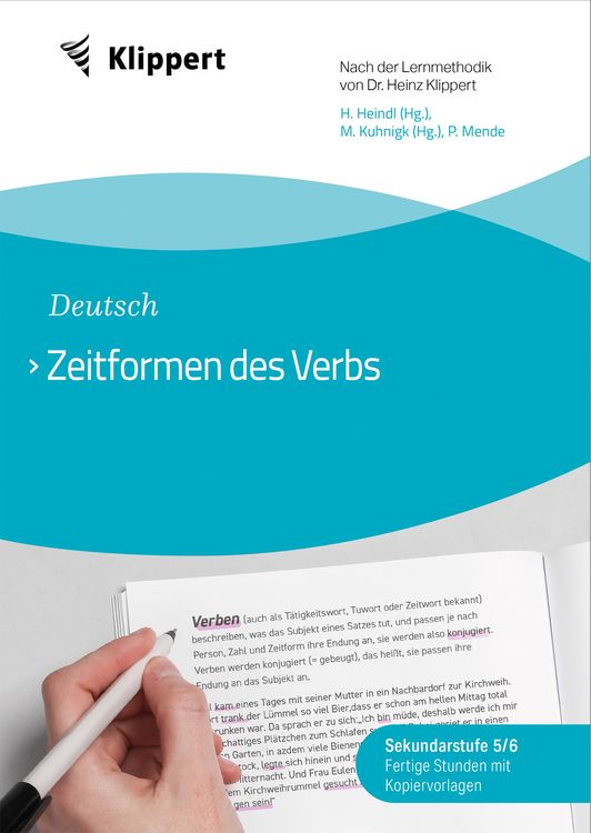 Produktbild: Zeitformen des Verbs