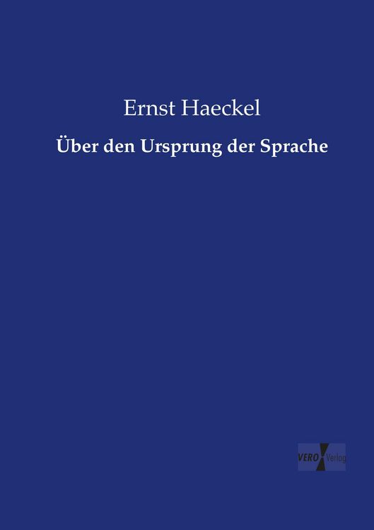 Produktbild: &Uuml;ber den Ursprung der Sprache