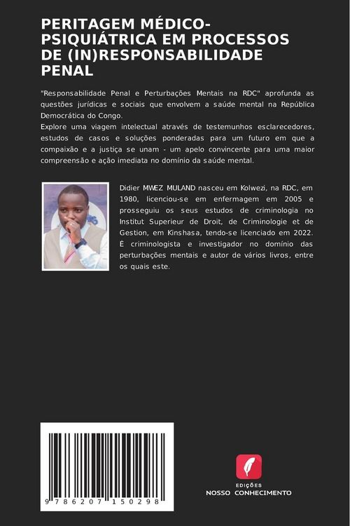 Produktbild: Peritagem M&eacute;dico-Psiqui&aacute;trica Em Processos De (in)responsabilidade Penal