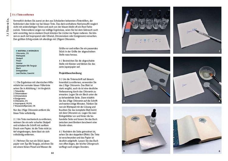 Produktbild: B&uuml;cher restaurieren