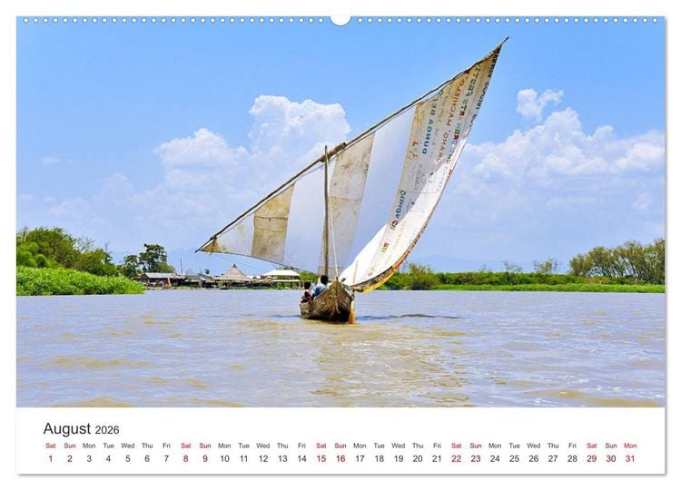 Produktbild: Kenya - a country like Africa (High Quality Premium Wall Calendar 2026 DIN A2 landscape),CALVENDO 12 Month Wall Calendar