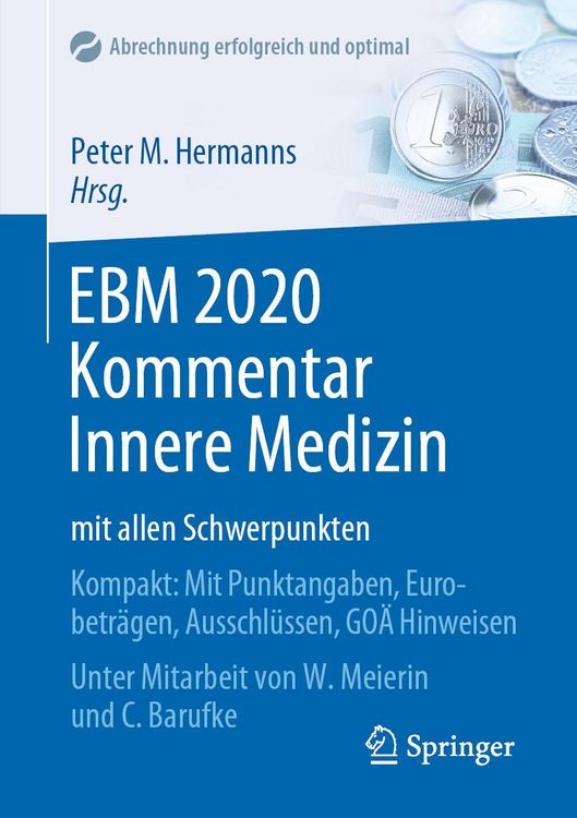 Produktbild: EBM 2020 Kommentar Innere Medizin mit allen Schwerpunkten