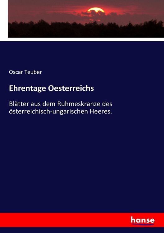Produktbild: Ehrentage Oesterreichs