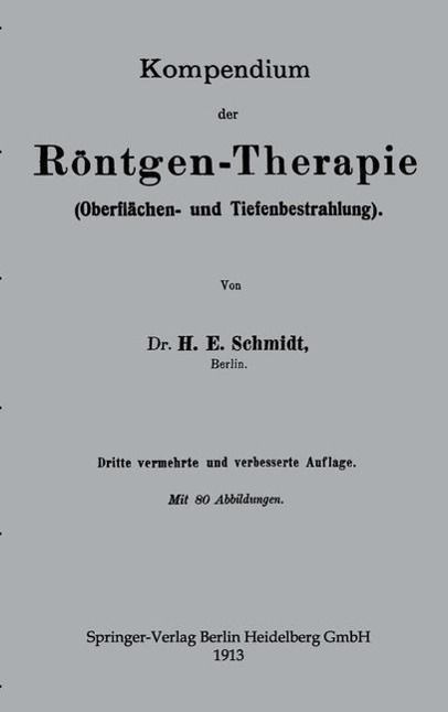 Produktbild: Kompendium der R&ouml;ntgen-Therapie (Oberfl&auml;chen- und Tiefenbestrahlung)