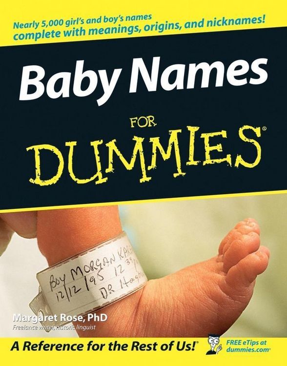 Produktbild: Baby Names For Dummies