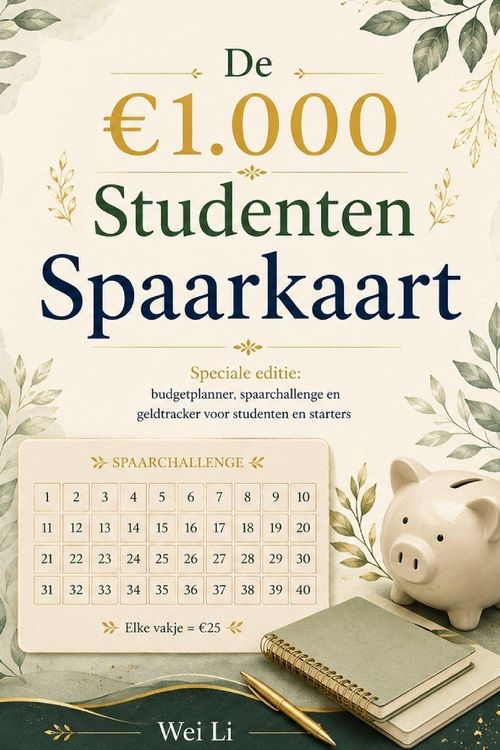 Produktbild: De EUR1.000 Studenten Spaarkaart