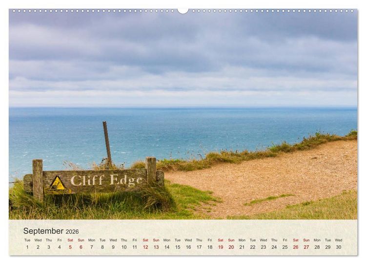 Produktbild: Eastbourne 2026 (High Quality Premium Wall Calendar 2026 DIN A2 landscape),CALVENDO 12 Month Wall Calendar