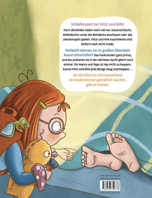 Produktbild: Fritzi und Bille - Blo&szlig; nicht allein ins Bett