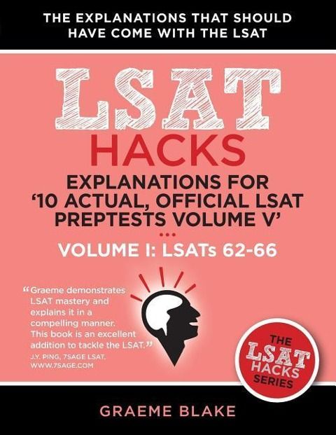 Produktbild: Explanations for '10 Actual, Official LSAT Preptests Volume V'