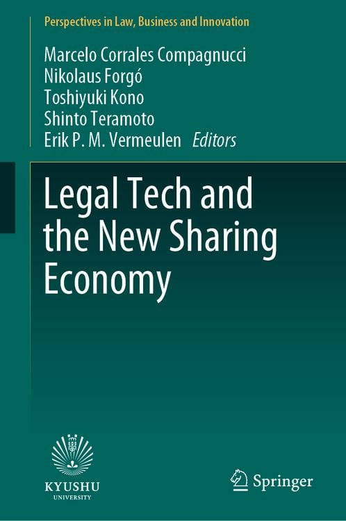 Produktbild: Legal Tech and the New Sharing Economy