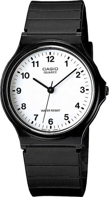 Produktbild: Casio Armbanduhr MQ-24-7BLLEG (B x H) 33.80 mm x 38.80 mm Schwarz Geh&auml;usematerial=Kunstharz Material (Armband)=Kunstharz