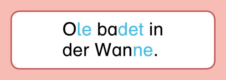 Produktbild: Ich kann S&auml;tze lesen Teil 1 - In Sprechsilben - 90 Bild-Satz-Karten mit Selbstkontrolle