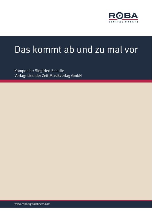 Produktbild: Das kommt ab und zu mal vor