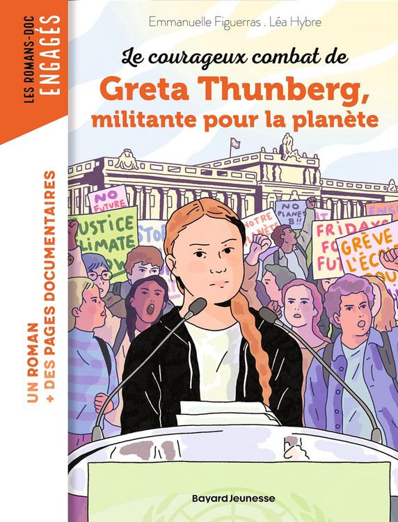 Produktbild: La v&eacute;ritable histoire de Greta Thunberg, militante pour la plan&egrave;te