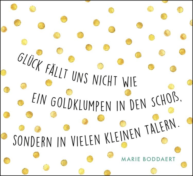 Produktbild: Goldene Glücksmomente