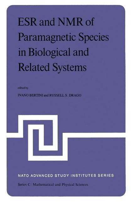 Produktbild: ESR and NMR of Paramagnetic Species in Biological and Related Systems