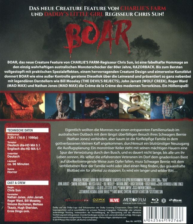 Produktbild: Boar (Uncut)