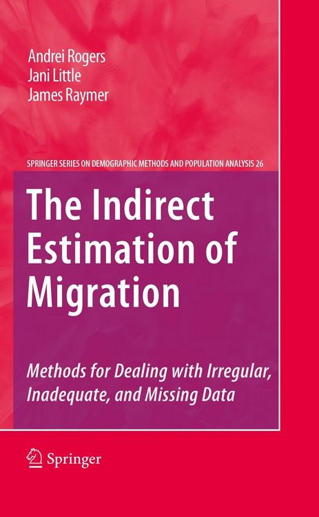 Produktbild: The Indirect Estimation of Migration
