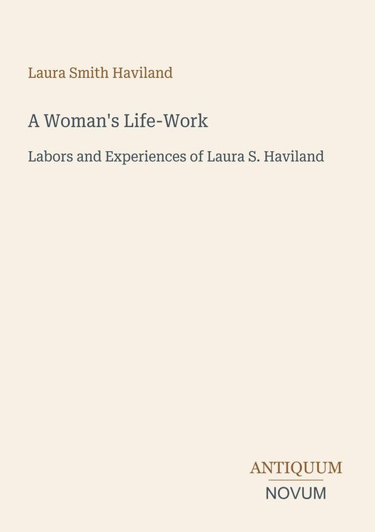 Produktbild: A Woman's Life-Work