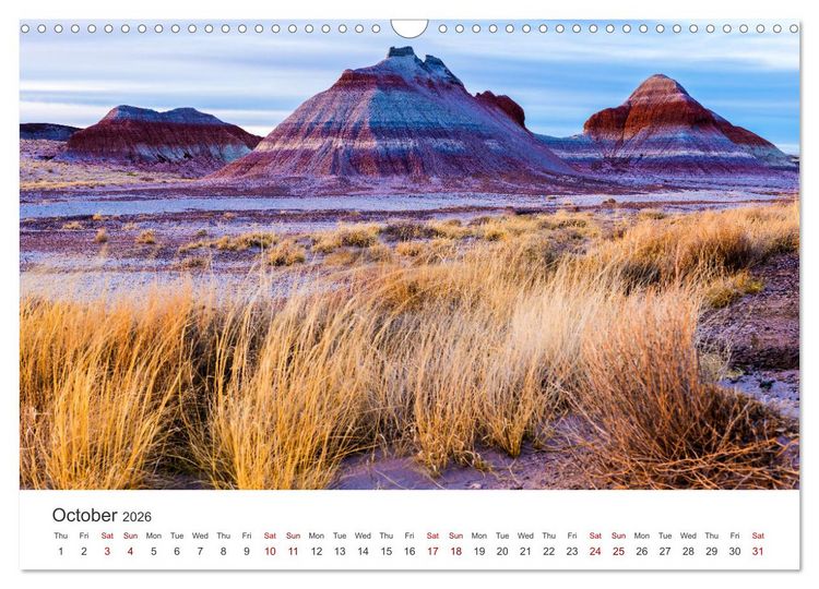 Produktbild: Earth-Shaping Forces (Wall Calendar 2026 DIN A3 landscape), CALVENDO 12 Month Wall Calendar