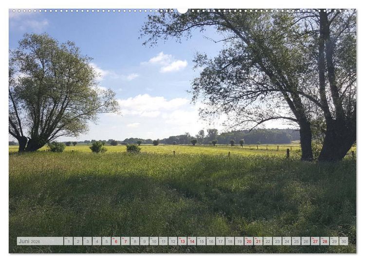 Produktbild: Natur-Paradies Mecklenburgische Schweiz (Wandkalender 2026 DIN A2 quer), CALVENDO Monatskalender