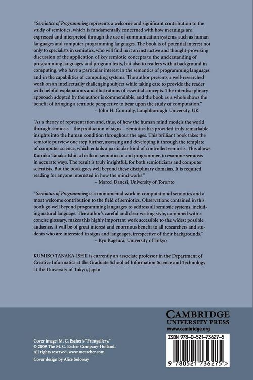Produktbild: Semiotics of Programming