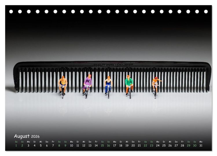 Produktbild: Hair-liche Zeiten (Tischkalender 2026 DIN A5 quer), CALVENDO Monatskalender
