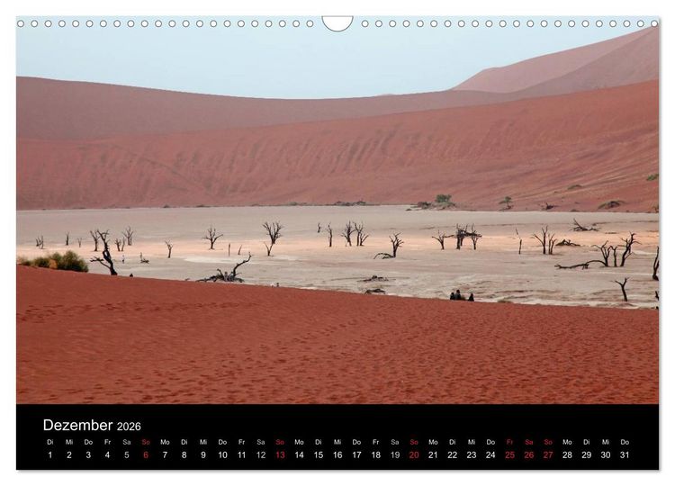 Produktbild: Eindr&uuml;cke aus Namibia (Wandkalender 2026 DIN A3 quer), CALVENDO Monatskalender
