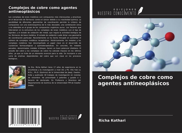 Produktbild: Complejos de cobre como agentes antineopl&aacute;sicos