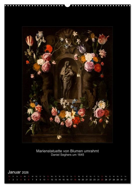 Produktbild: Stillleben - Illusionistische Malerei der Renaissance (Wandkalender 2026 DIN A2 hoch), CALVENDO Monatskalender
