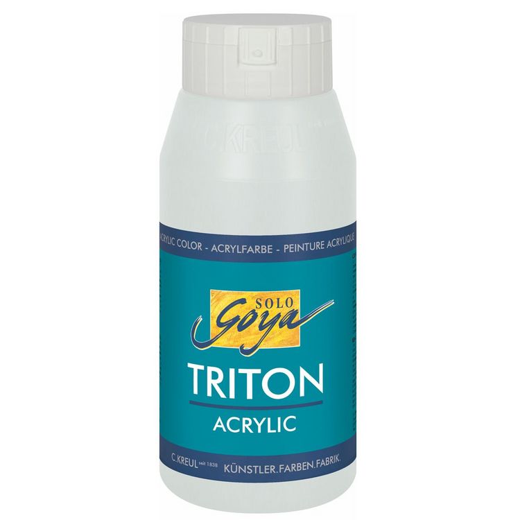 Produktbild: KREUL Triton Acrylic Liquid silber 750ml