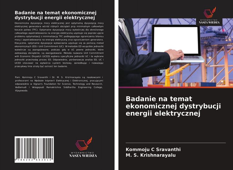Produktbild: Badanie na temat ekonomicznej dystrybucji energii elektrycznej