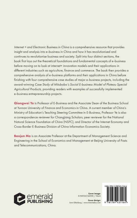 Produktbild: Internet+ and Electronic Business in China