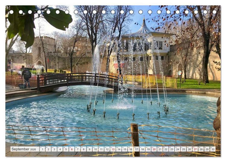Produktbild: Istanbul - die quirlige Stadt auf zwei Kontinenten (Tischkalender 2026 DIN A5 quer), CALVENDO Monatskalender