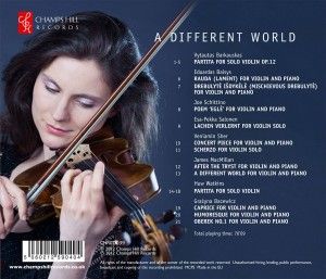 Produktbild: A Different World-Werke f&uuml;r Violine und Klavier