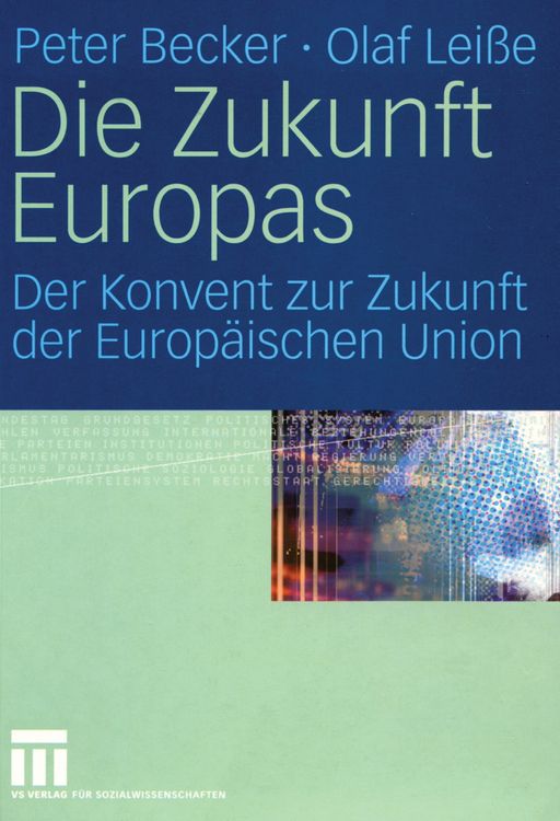 Produktbild: Die Zukunft Europas