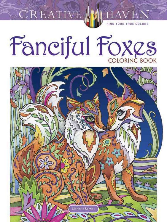 Produktbild: Creative Haven Fanciful Foxes Coloring Book