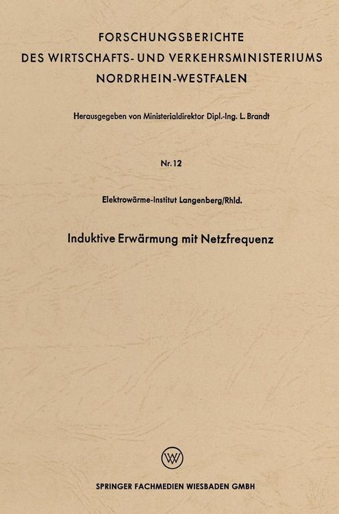 Produktbild: Induktive Erw&auml;rmung mit Netzfrequenz